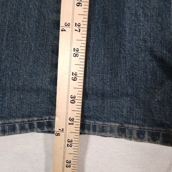 Silver Blue Jeans Womens Sz 30/32 Double Button Flare Denim Pants Canada - Picture 6 of 16